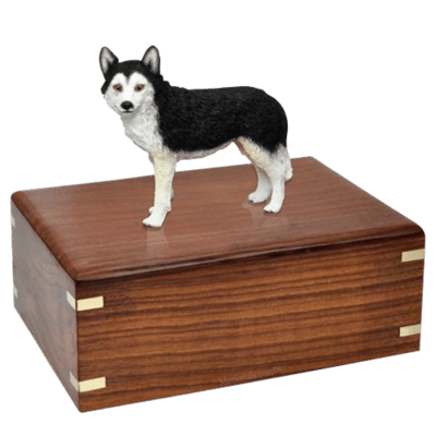 Brown Eyed Husky Doggy Urns